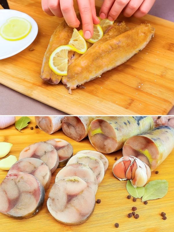 Вкусная слабосолёная скумбрия для любого праздника