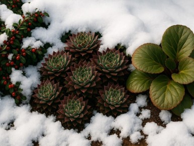 Зимний прием ухода оживляет сад и подсказывает, как обеспечить раннее цветение