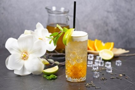 Как приготовить тайваньский бабл-ти с апельсиновой тапиокой