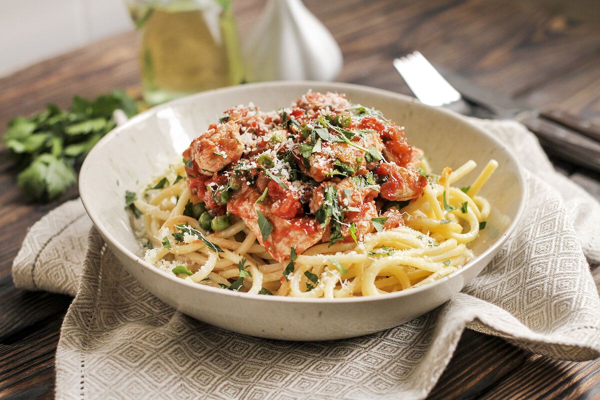 Искусство приготовления спагетти Красной Шапочки