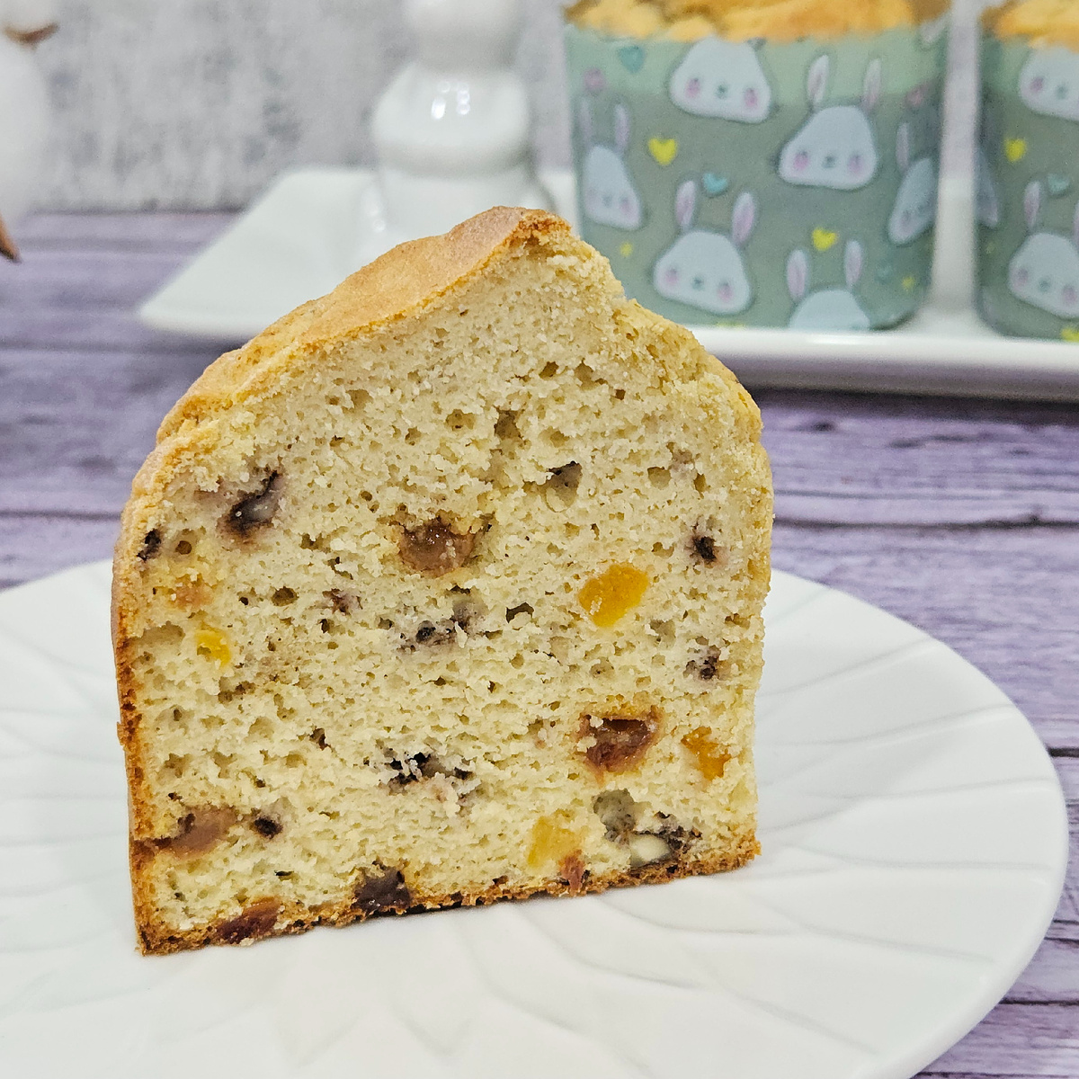 ПП-пасхальный кулич на кефире — без дрожжей, сахара и пшеничной муки, просто и ароматно