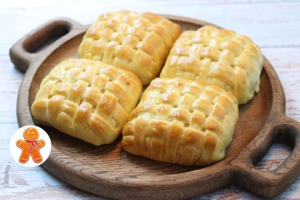 Нежные плетеные слойки с сыром: шаг за шагом к идеальному угощению