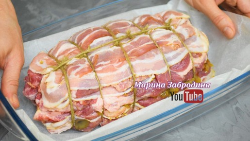 Необычная свинина для новогоднего угощения