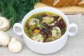 Ароматный грибной суп с фасолью: идеальный рецепт для холодных вечеров