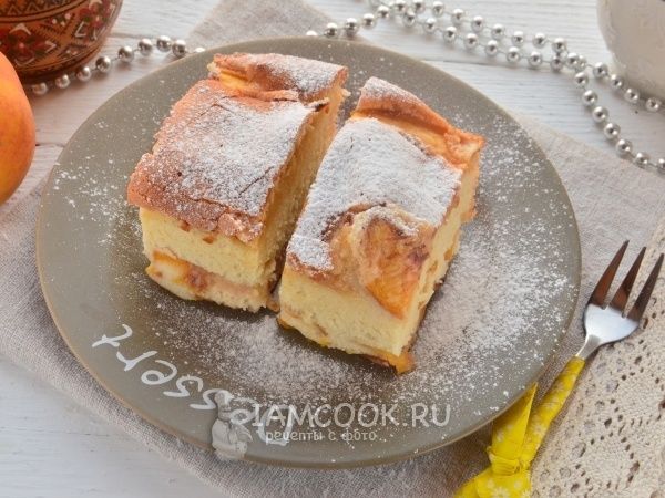 Шарлотка с нектаринами: новый взгляд на классический десерт