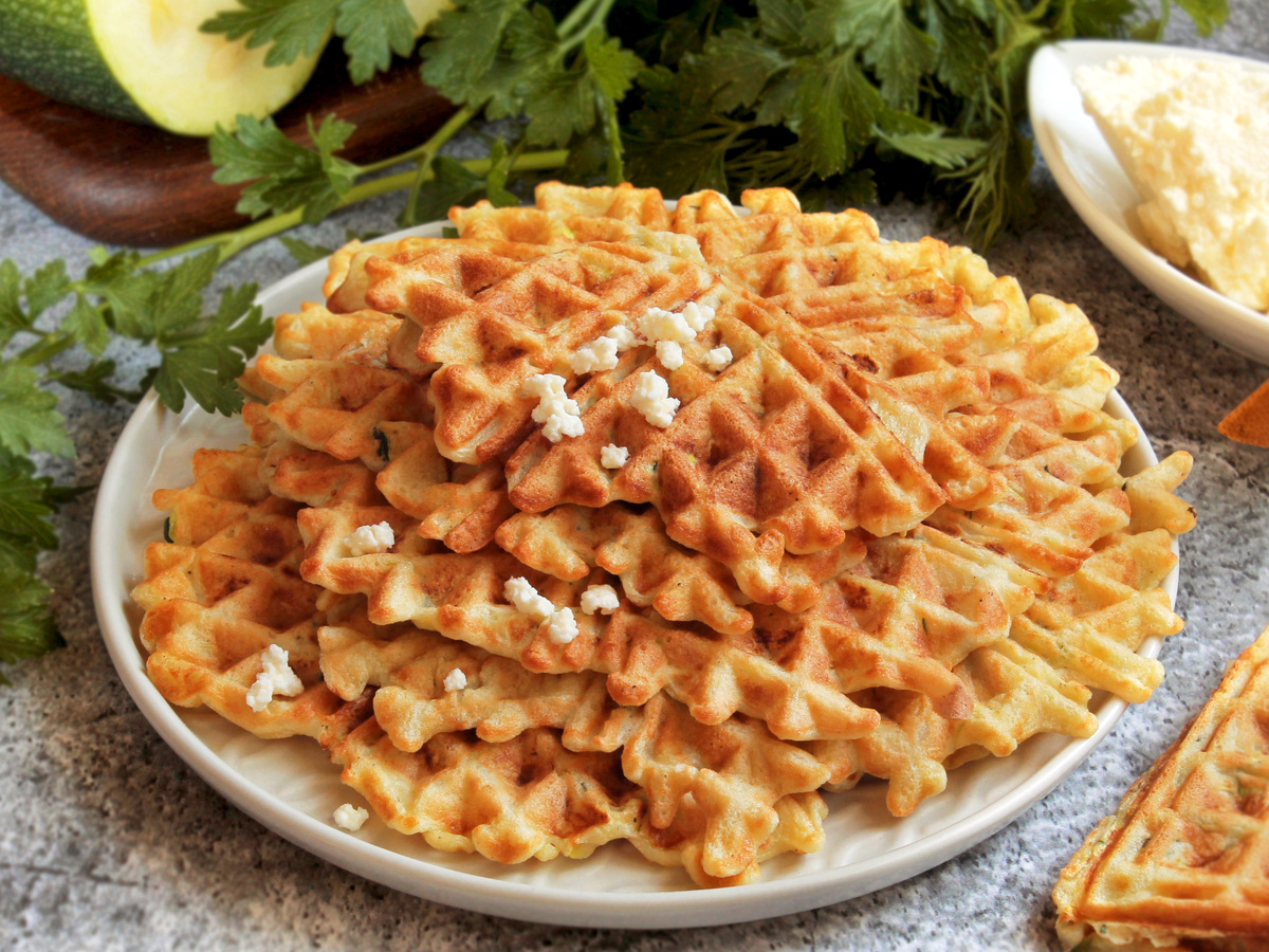 Как приготовить идеальные кабачковые вафли на любой вкус
