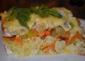 Нежная запеканка из макарон и курицы для уютного вечера