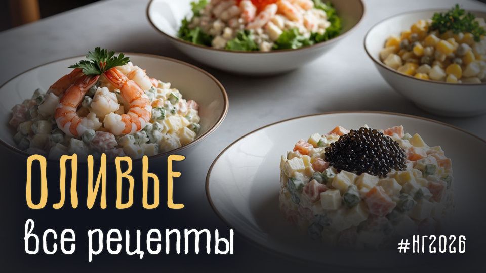 Как приготовить Оливье: от классики до молекулярных шедевров