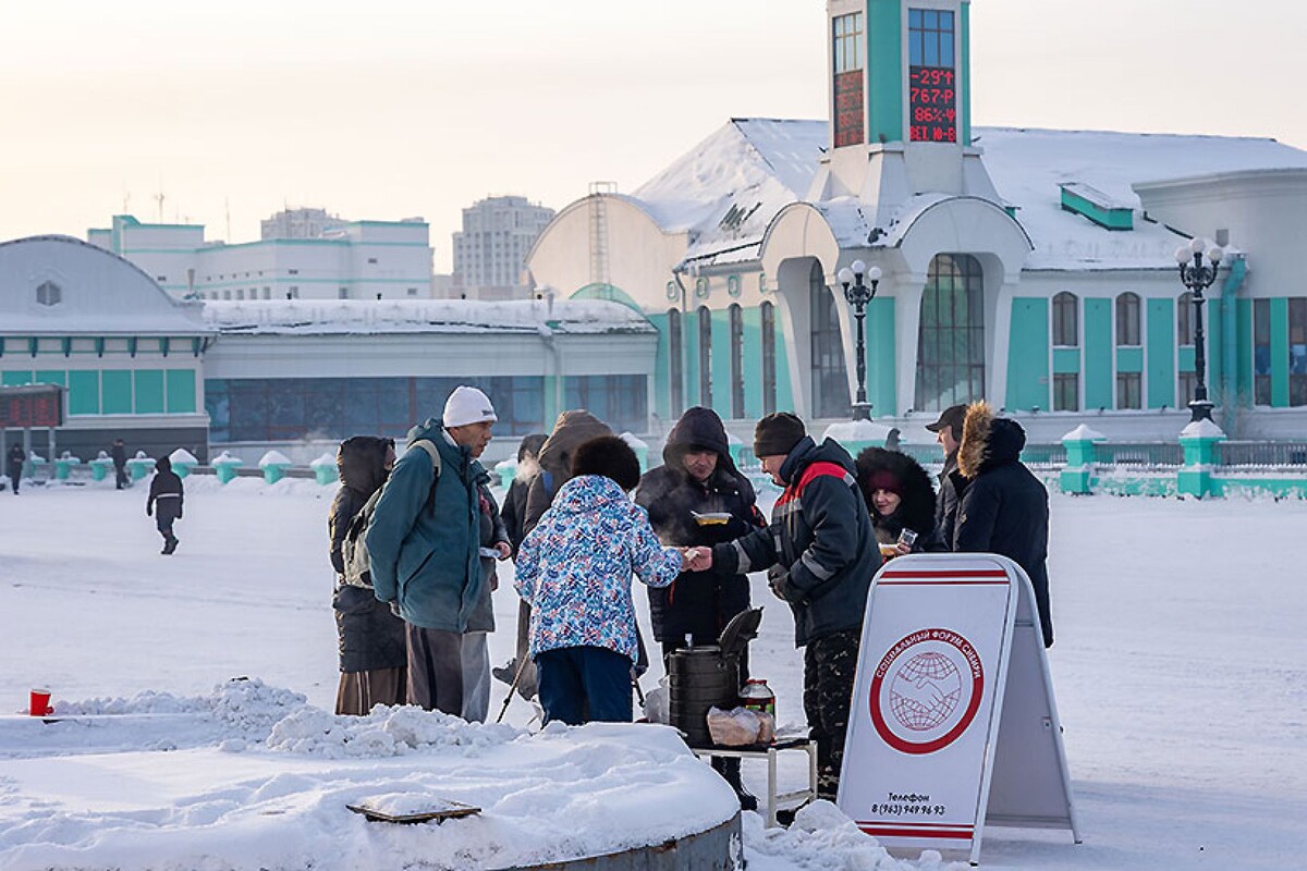 Где найти горячий обед, когда на улице мороз?