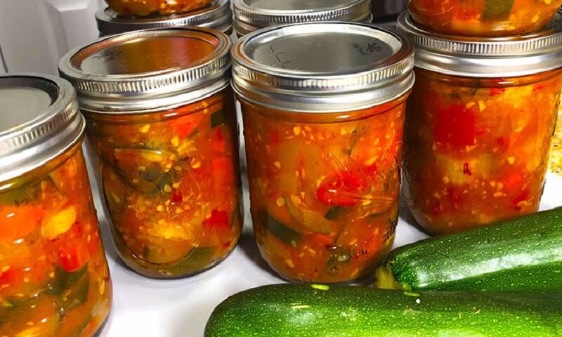 Легкий рецепт заготовки кабачков на зиму без стерилизации