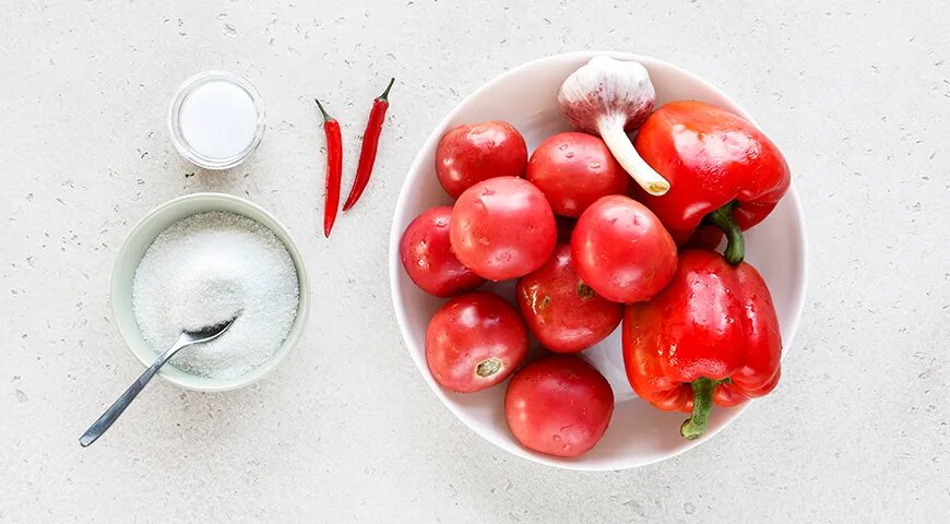 Вкусное лечо из перца и помидоров без уксуса и масла