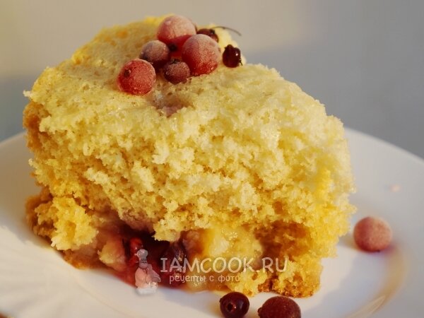 Яблочно-клюквенный пирог: просто и восхитительно