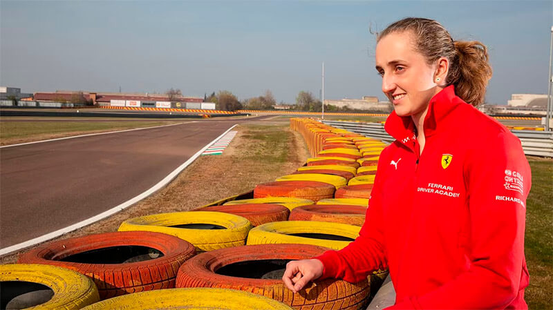 Майя Войг получила поддержку для тестирования Ferrari в GT3