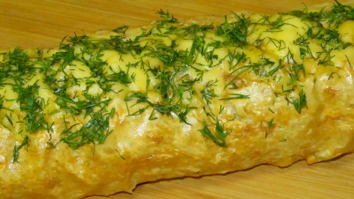 Ужин, который соберет всю семью: рулет из лаваша с фаршем