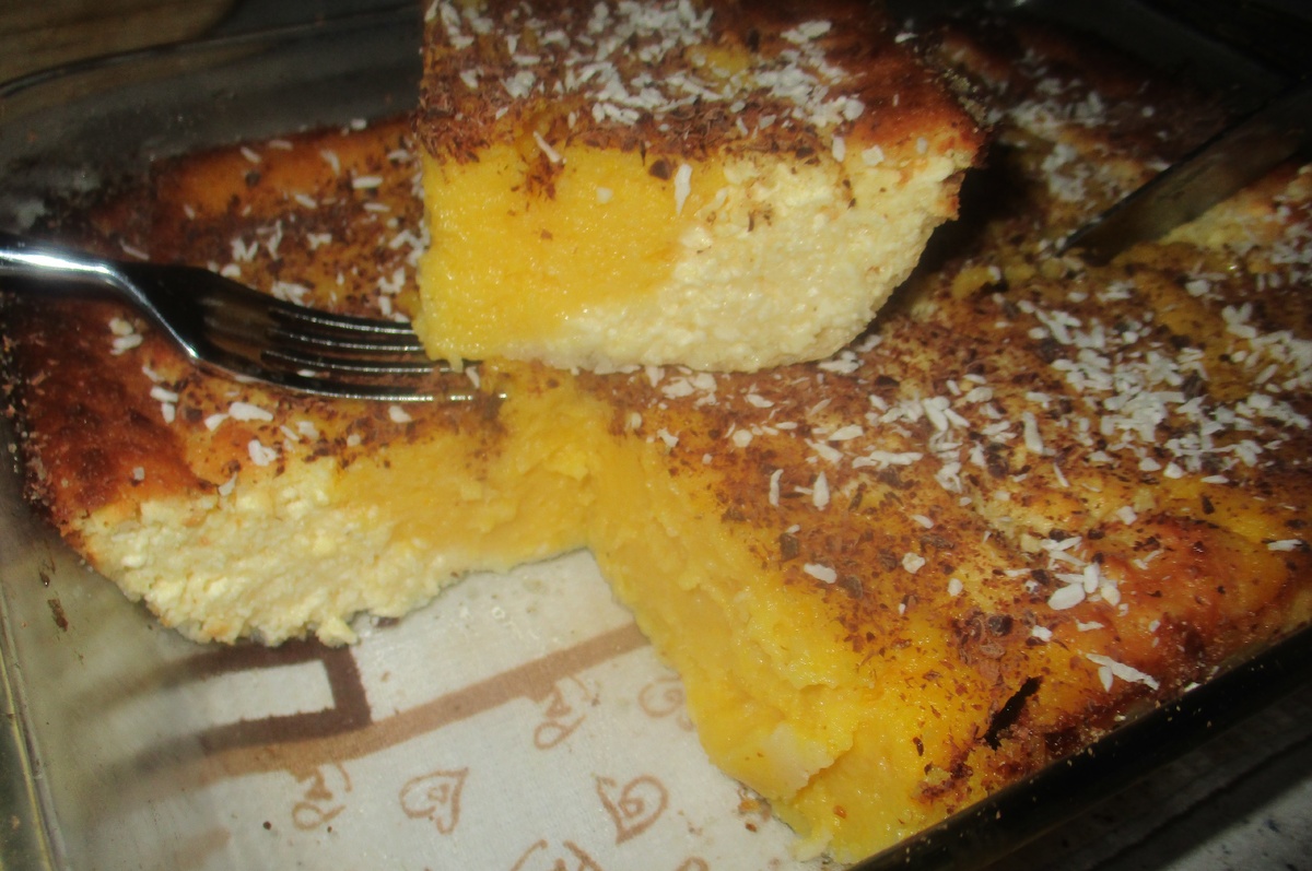 Творожно-тыквенная запеканка, которая покорит даже противников тыквы