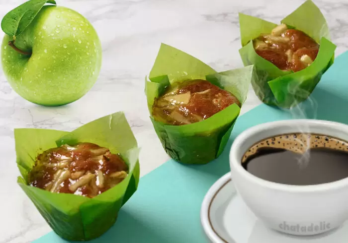 Яблочные маффины: уютная выпечка для зимних праздников