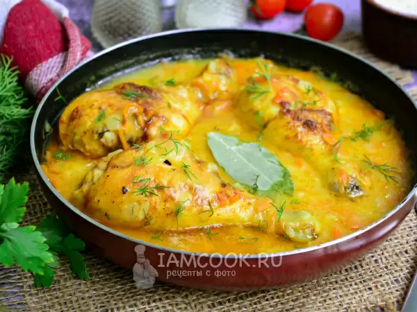 Куриные ножки в аппетитных соусах