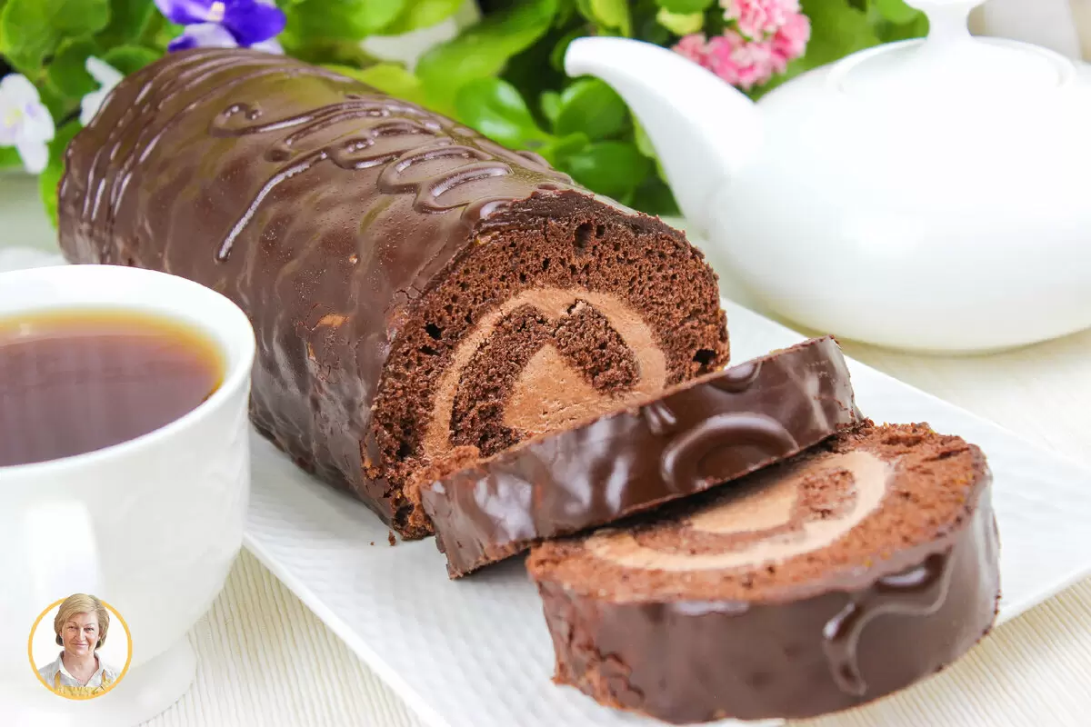 Праздник для любителей шоколада: Рецепт рулета Прага с насыщенным кремом