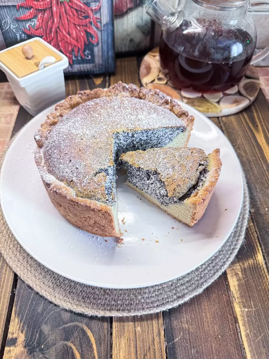 Покоряющий маковый пирог: вкус, которому трудно устоять