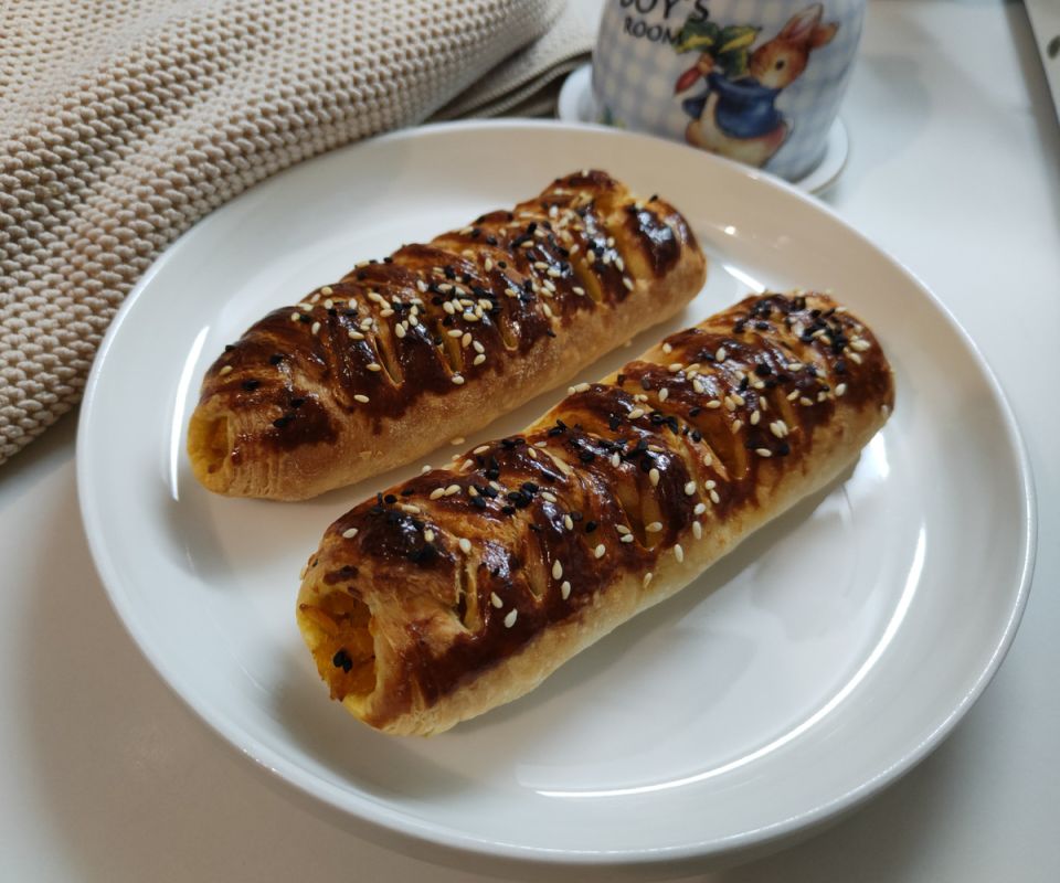 Слоёные пирожки с тыквенной начинкой: быстрый и вкусный рецепт